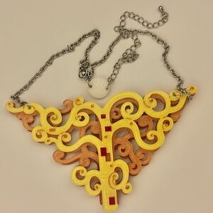 Erstwilder Tree of Life Gustav Klimt Necklace